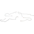 FIN9804OM- 98-02 Firebird/ Trans AM, 98-02 Camaro, Intermediate Brake Line w/ Traction Control; Steel - SSTubes
