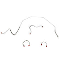 FKT6701OM- 67-68 Camaro 68 Chevy II (Nova) Standard Drum, Front Brake Line Kit; Steel - SSTubes