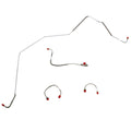 FKT6703OM- 67-68 Camaro 68 Chevy II (Nova)  Power Drum Front Brake Line Kit; Steel - SSTubes