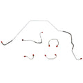 FKT6705OM- 67-68 Camaro 68 Chevy II (Nova) Standard Disc Front Brake Line Kit; Steel - SSTubes