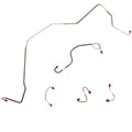 FKT6806OM- 67-68 Firebird Standard Disc Front Brake Line Kit; Steel - SSTubes
