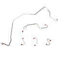 FKT6808OM- 67-68 Firebird Power Disc Front Brake Line Kit; Steel - SSTubes