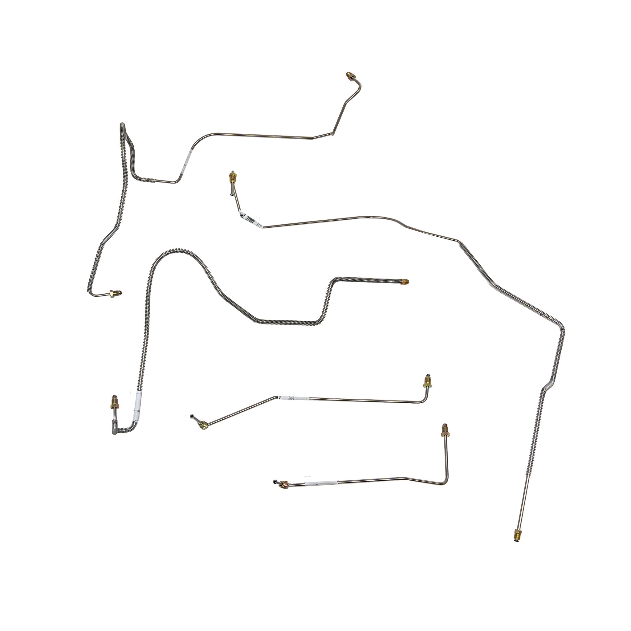 1993-1997 Chevy Camaro, Pontiac Firebird with ABS Front Brake Line Kit; Steel - SSTubes