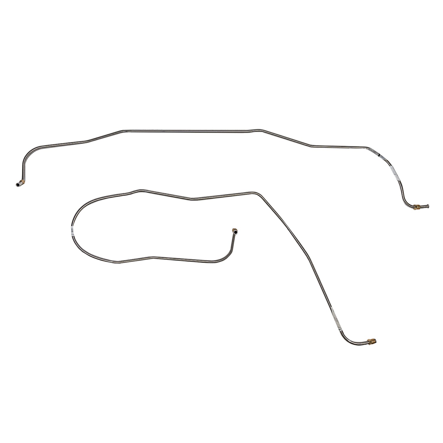FTC6701OM- 67-69 Chevy Camaro, V8, Powerglide Transmission Cooler Line Set; Steel - SSTubes