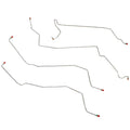 GKT0101OM- 99-03 Windstar w/ Rear Drum Brakes Front Brake Line Kit, Steel - SSTubes