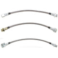 HSK0021SS - 71-72 Chevy C10; Front Brake Hose & Drop Hose Kit; Braided Stainless - SSTubes