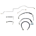 HSK0062OM- 02-05 Ram 1500 AWABS Complete Brake Hose Kit; Rubber - SSTubes