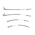 2014-22 Dodge Ram 1500 Rebel; Complete Brake Hose Kit; Braided Stainless - SSTubes