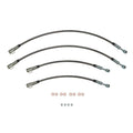HSK0078SS - 10-14 Ford Mustang GT, 6spd, Manual, Flex Hose Kit; Stainless - SSTubes