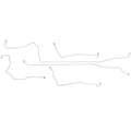 LIN0504OM- Ford Focus, AWABS, Traction Control Disc/Drum, Intermediate Brake Line  Kit; Steel - SSTubes