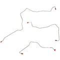 LKT9901OM- 99 Mercury Cougar, Front Brake Line Kit; Steel - SSTubes