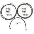 QFF0026SS- 08-14 GM 1500 SUV Quick Fix Fuel Line Kit; Braided Stainless Braided Stainless - SSTubes
