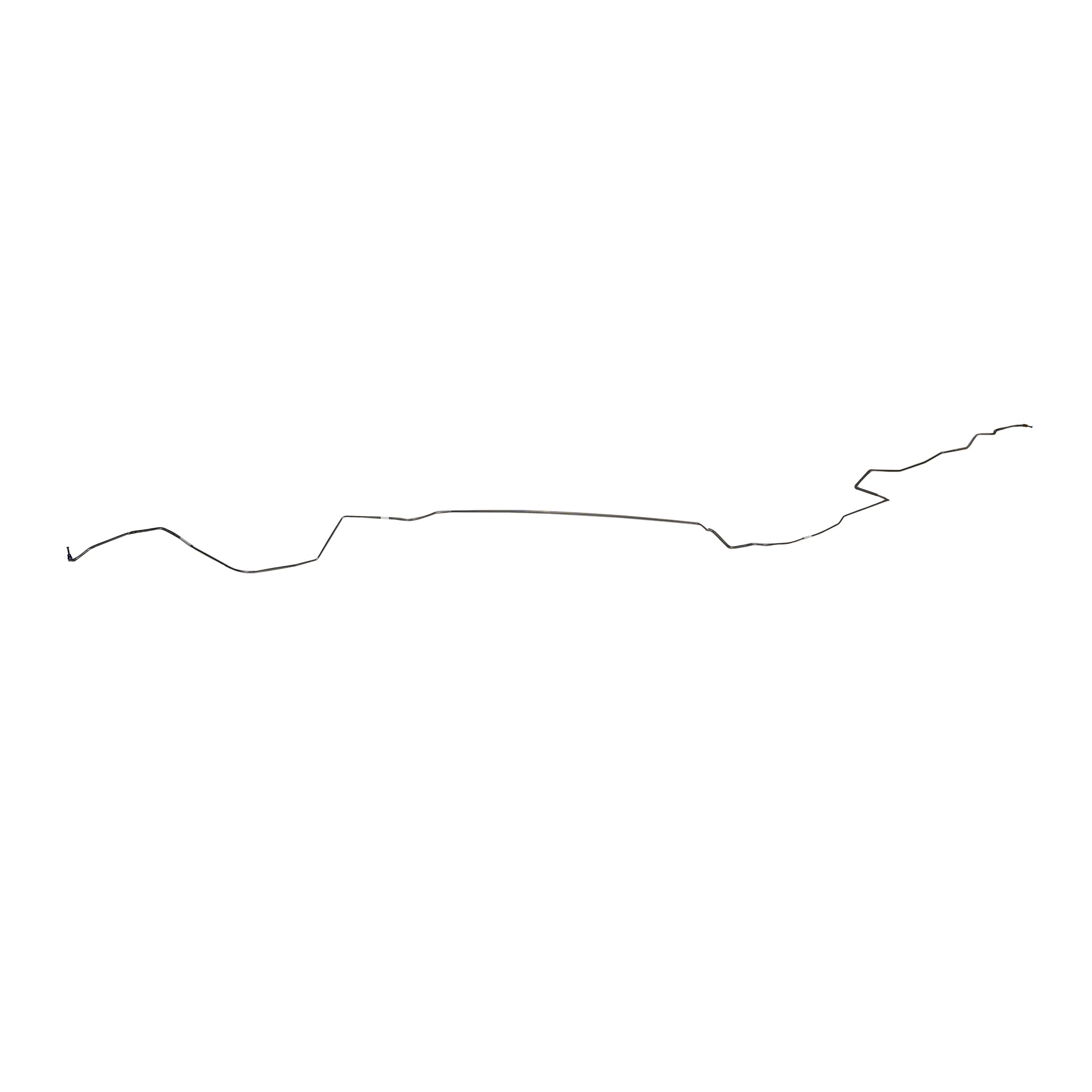 66 Mopar B-Body, Drum 1pc Intermediate Brake Line; Steel - SSTubes