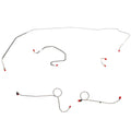 RKT7104OM- 71 Mopar B-Body, Super Bee, Power Disc, Front 5 Line Kit; Steel - SSTubes