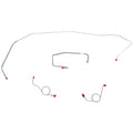 RKT7202OM- 72 Mopar B-Body, Power Drum, Front 4 Line Kit; Steel - SSTubes