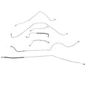 SCK5701OM- 57 Ford Thunderbird Manual Brake Line Kit, 7pc; Steel - SSTubes