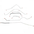 SCK5702OM- 57 Ford Thunderbird Power Brake Line Kit, 7pc; Steel - SSTubes