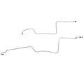 STC5601SS- 56-57 Ford Thunderbird; 2pc Transmission Cooler Line Set, w/o Expansion Loop; Stainless - SSTubes