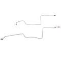 STC6101OM- 61 Ford Thunderbird w/MX Transmission, 2pc Transmission Cooler Line Set; Steel - SSTubes