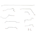 TCK7100OM- 71 GM Long Bed, Power, Coil, Outboard; Complete Brake Line Kit; Steel - SSTubes