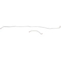 TIN0106OM - 01-05 GM S-Series Ext Cab, Short Bed; Intermediate Brake Line, Steel - SSTubes