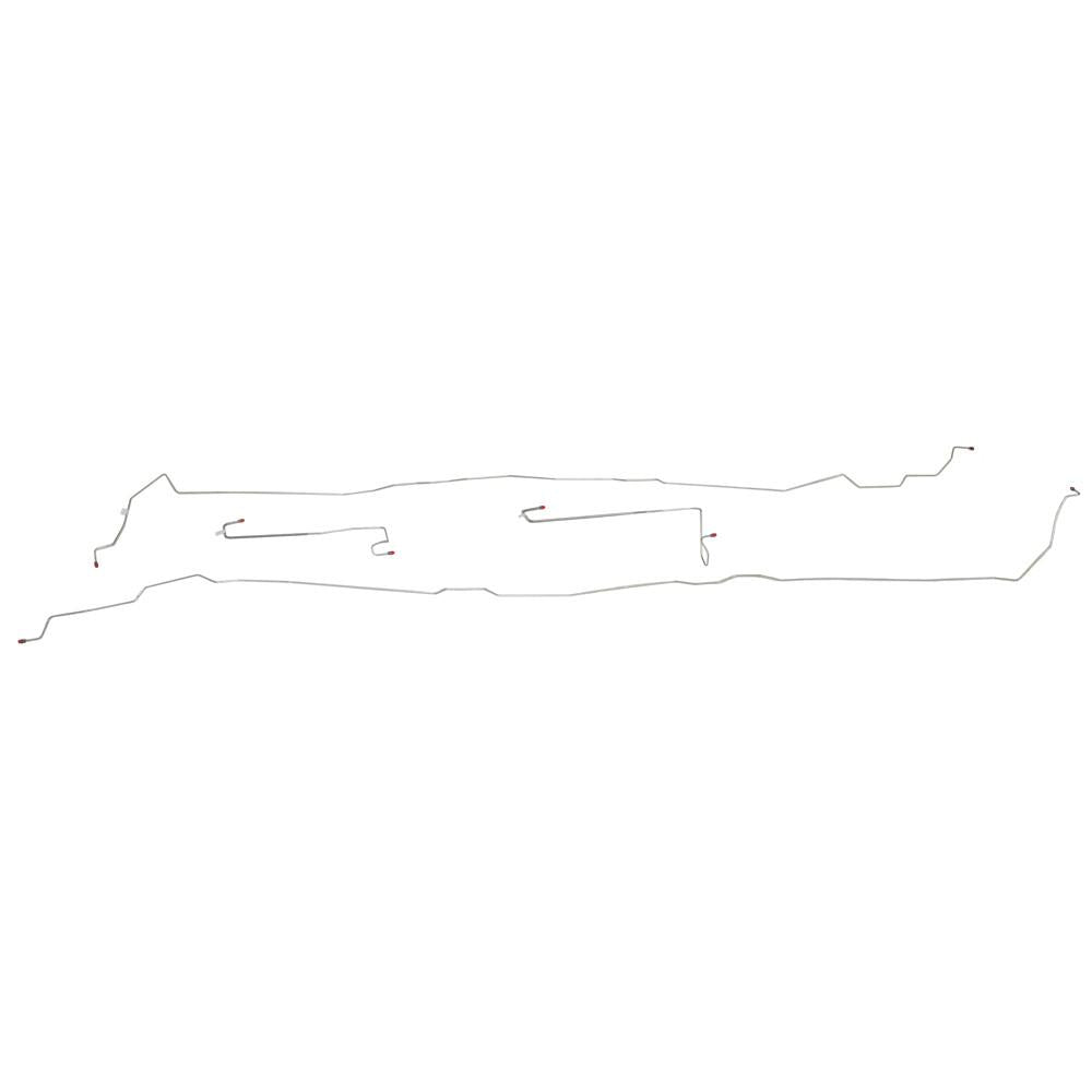 TIN0603OM- 06-10 Hummer H3 Fits all Variations Complete Intermediate Set; Steel - SSTubes