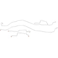 TIN0663OM- 06-08 Chevy HHR Disc/Drum AWABS EXCEPT SS Model, Intermediate Brake Line Set; Steel - SSTubes