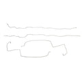 11-15 Ford F250/ F350 Ext. Cab/Short Bed, Intermediate Set; Steel - SSTubes