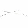 TIN8042OM- 80-81 Ford F-150 2wd, Power Disc, Long Bed; Intermediate Brake Line; Steel - SSTubes