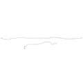TIN9943OM- 99-01 F-250/350 Super Duty, RWABS, Crew Cab/Long Bed, Intermediate Brake Line Kit, Steel - SSTubes