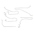 05-07 Silverado/Sierra 1500, w/ 2wd; Front Brake Line Kit; Steel - SSTubes