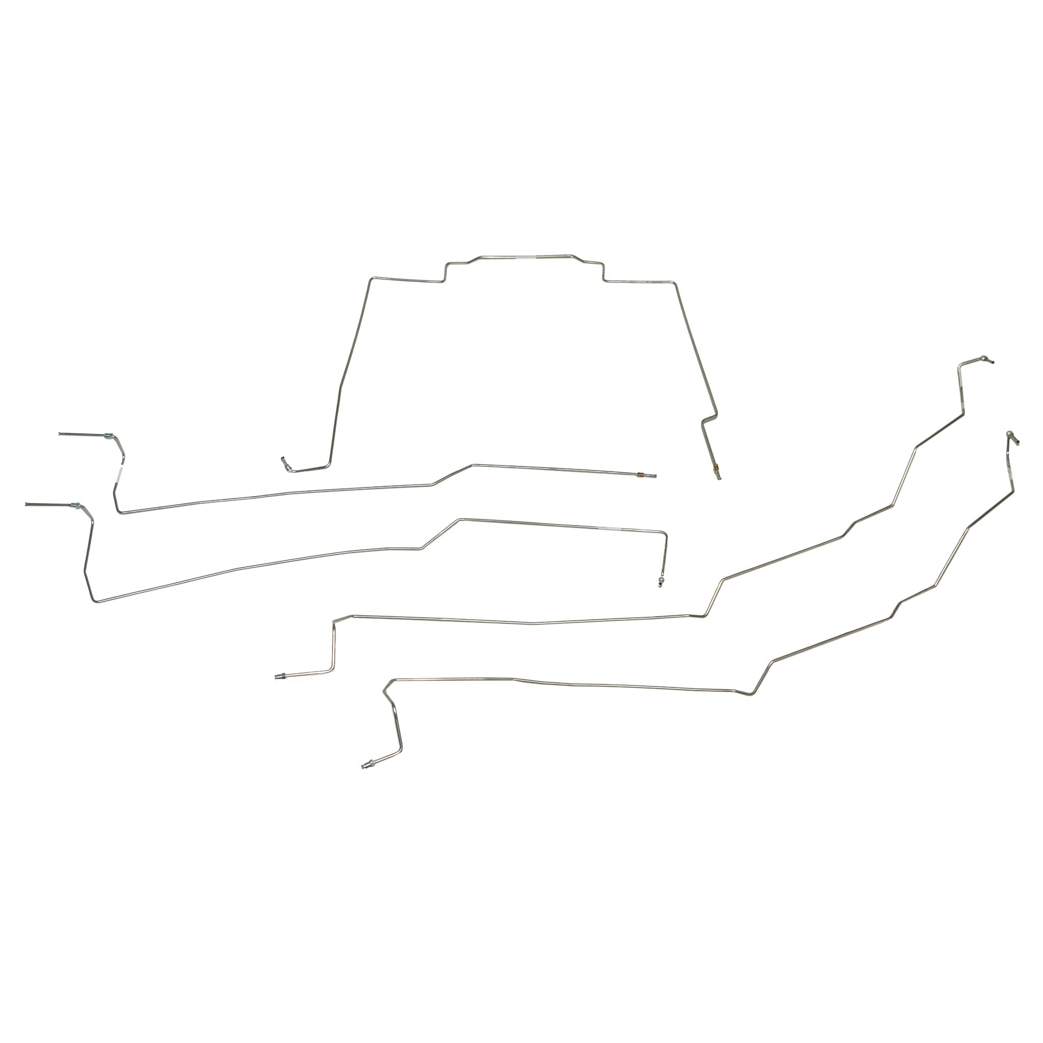 2003-07 Chevy Express 2500, GMC Savanna 2500; Front Brake Kit; Stainless - SSTubes