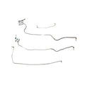 73-80 Chevy K10 / K20 & GMC K1500 / K2500 4wd, Power Brakes, 4pc Front Brake Line Set; Steel - SSTubes