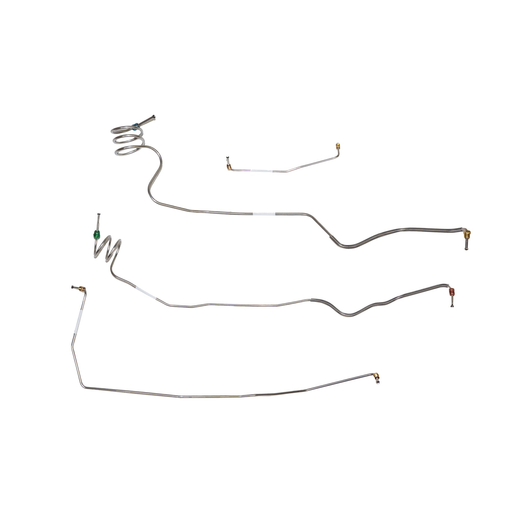 1973-79 Chevy, C-10, Front Brake Kit; Stainless - SSTubes