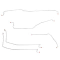 TKT9902OM- 99-02 Silverado/Sierra 1500 4wd, Front Brake Line Kit; Steel - SSTubes