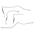 TTC0401SS- 99-07 GM 1500 Classic w/V8, w/External Cooler Only, Transmission Cooler Lines; Stainless - SSTubes