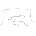 VKT6901OM- 69 Chevy Corvette, Standard Brakes, Front 4pc Brake Line Set; Steel - SSTubes