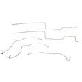 2014 - 17 Jeep Cherokee, 4WD, Intermediate Brake Line Set; Steel - SSTubes