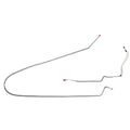 WIN9551OM- 95-96 Jeep Grand Cherokee, 4w Disc Brakes, Intermediate Brake Lines, 2pcs; Steel - SSTubes