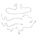 06-09 Ram 1500 (MegaCab ONLY) 2500/3500 4wd, AWABS, with FINE thread at the ABS, Front Brake Line Kit; Steel - SSTubes
