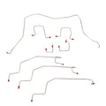 WKT9808OM- 98-01 Ram 2500, 3500 4wd, AWABS, Front Brake Line Kit; Steel - SSTubes
