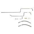 WTC9709SS - 97-99 Jeep Wrangler with 4.0L I6; Transmission Cooler Lines; Stainless - SSTubes