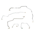 00-02 Cavalier/Sunfire w/ Traction Control, Separate ABS Module; Front Brake Line Kit; Steel - SSTubes