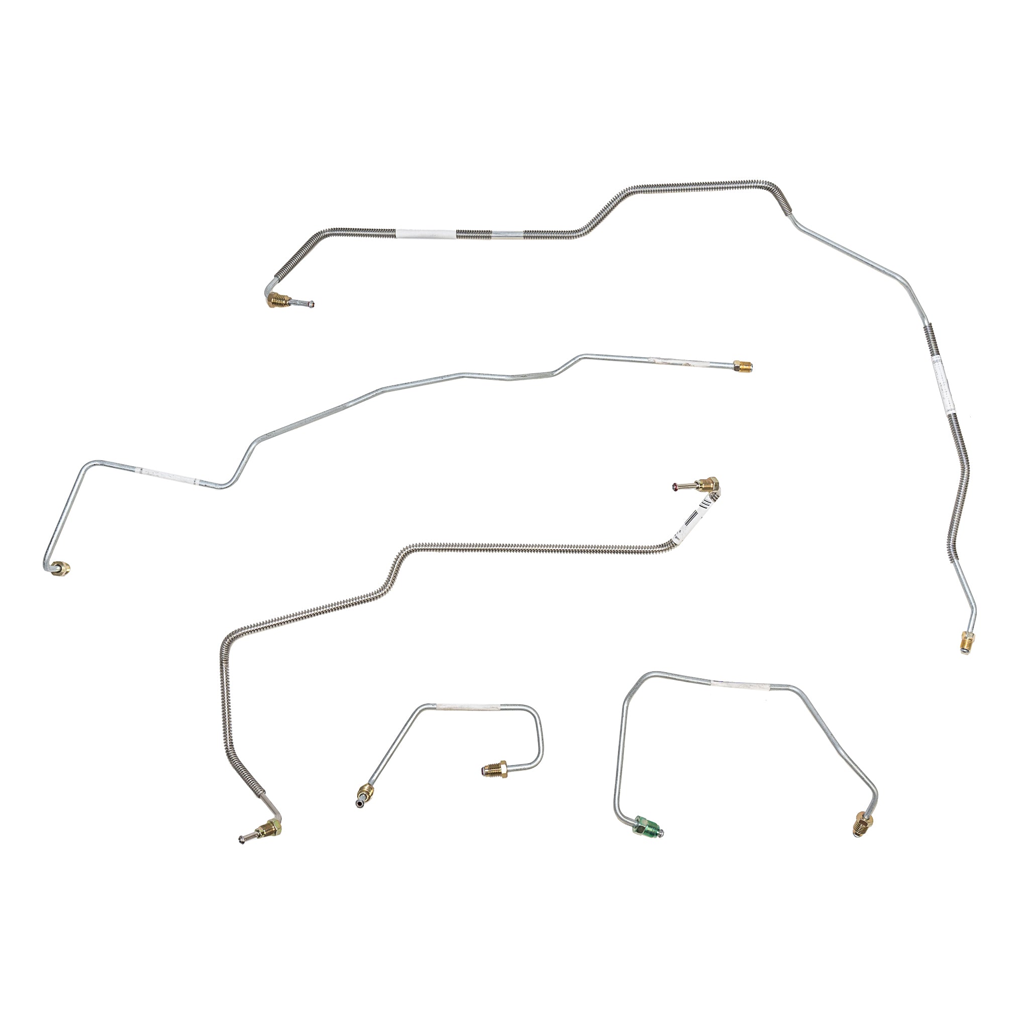 00-02 Cavalier/Sunfire w/ Traction Control, Separate ABS Module; Front Brake Line Kit; Steel - SSTubes