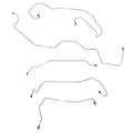 XKT0401OM- 05-10 Cobalt/G5 non-ABS; Front Brake Line Kit; Steel - SSTubes