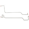 XTC6213SS- 62-67 Chevy II/Nova, SM BLK w/ Turbo-Hydramatic 350/400, Transmission Cooler Lines; Stainless - SSTubes