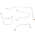 YKT9701OM- 97 Chrysler Concord, No-Anti Lock Brakes, Front Disc/Drum, Front Brake Line Kit; Steel - SSTubes