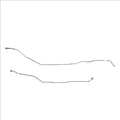 YTC7201SS- 72-73 Mopar A-Body, 340 V8, 727 Transmission Cooler Line Set; Stainless - SSTubes
